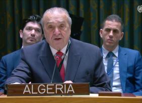 Statement delivered by H.E. Amar Bendjama, Permanent Representative of Algeria to the United Nations, on behalf of the A3+, at Security Council Briefing on the situation in Sudan.